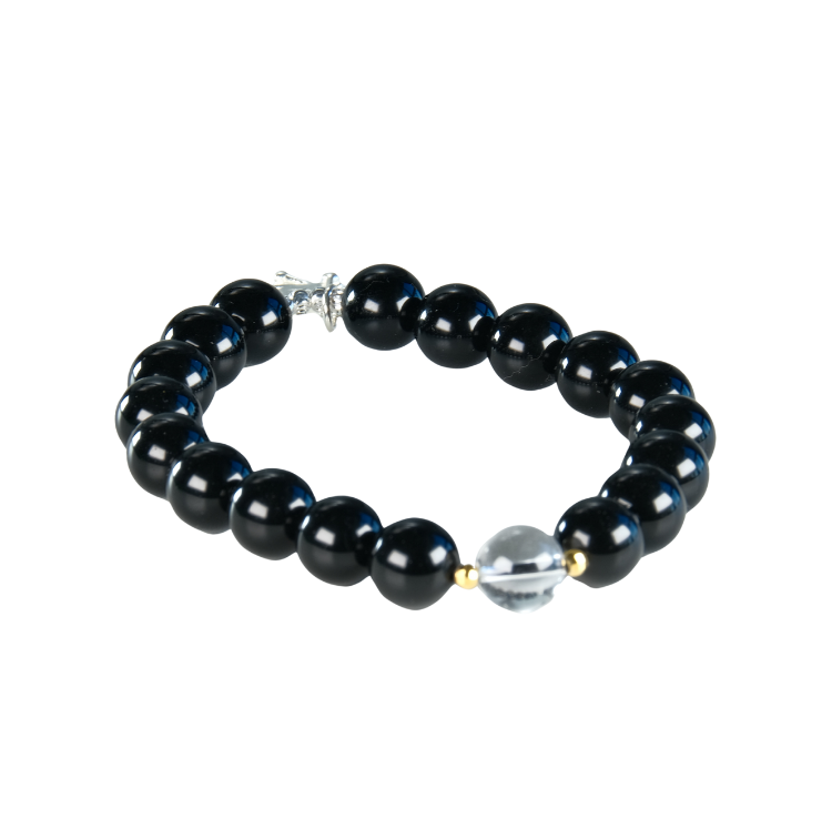 Black Obsidian Bracelet CLEANSING • CALMING • PROTECTION