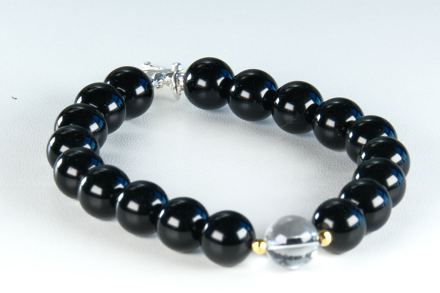 Black Obsidian Bracelet CLEANSING • CALMING • PROTECTION