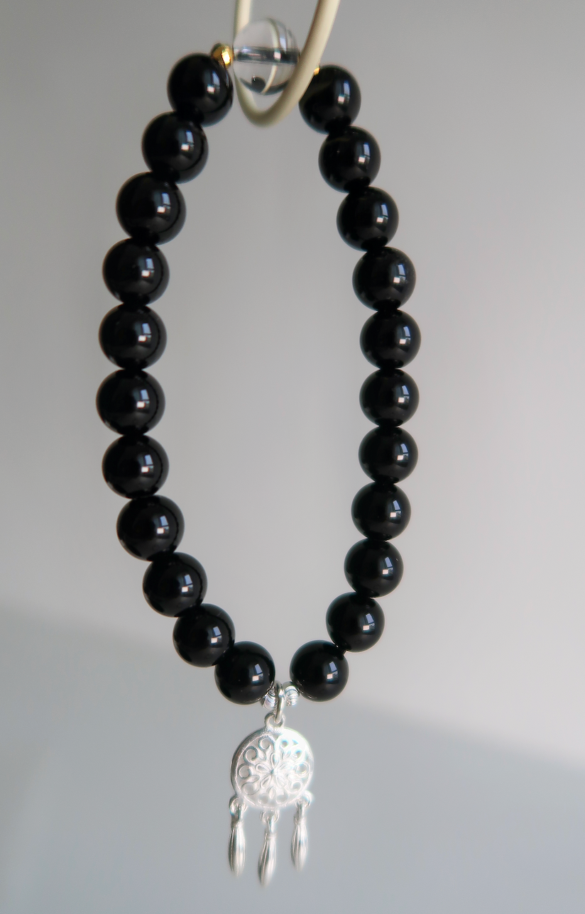 Black Obsidian Bracelet CLEANSING • CALMING • PROTECTION
