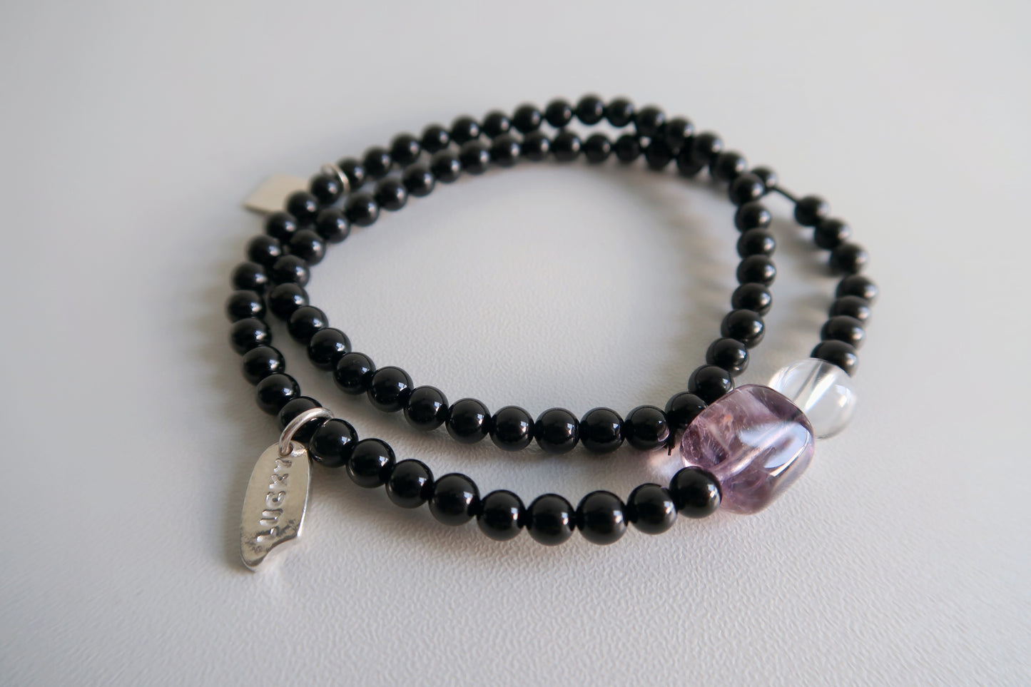 Black Obsidian Bracelet CLEANSING • CALMING • PROTECTION