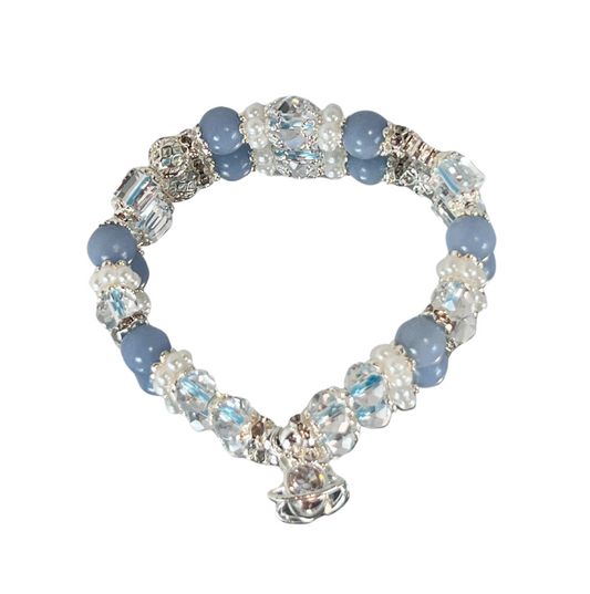 Blue Ice Elegance Bracelet PEACE •CLARITY •HEALTH