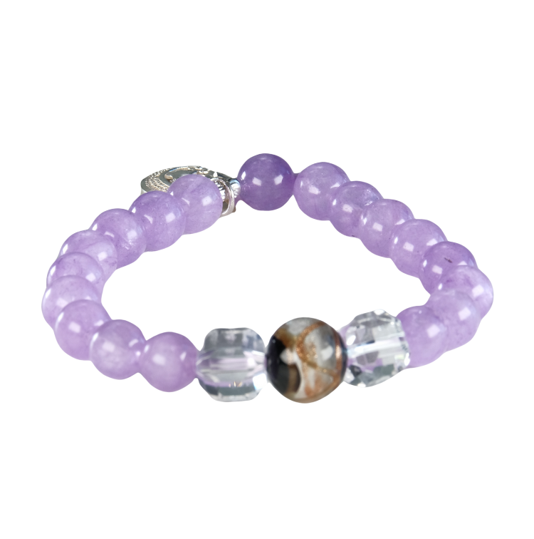 Lavender Amethyst Bracelet HEALING • BALANCE • PROTECTION